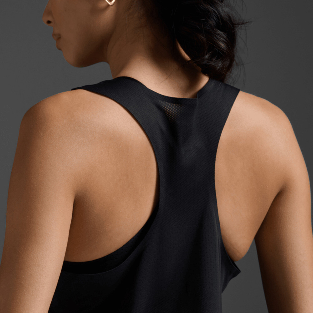 Light Speed Tech Singlet - Mujer Black/black Reflective