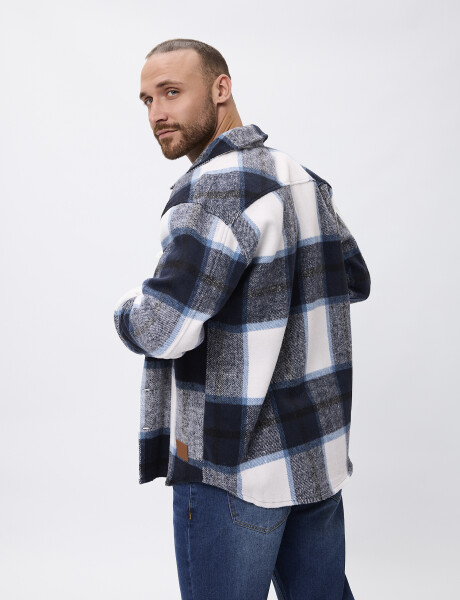 Sobrecamisa cuadros Sobrecamisa cuadros