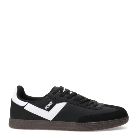Championes de Hombre Pony MOMA Negro - Blanco