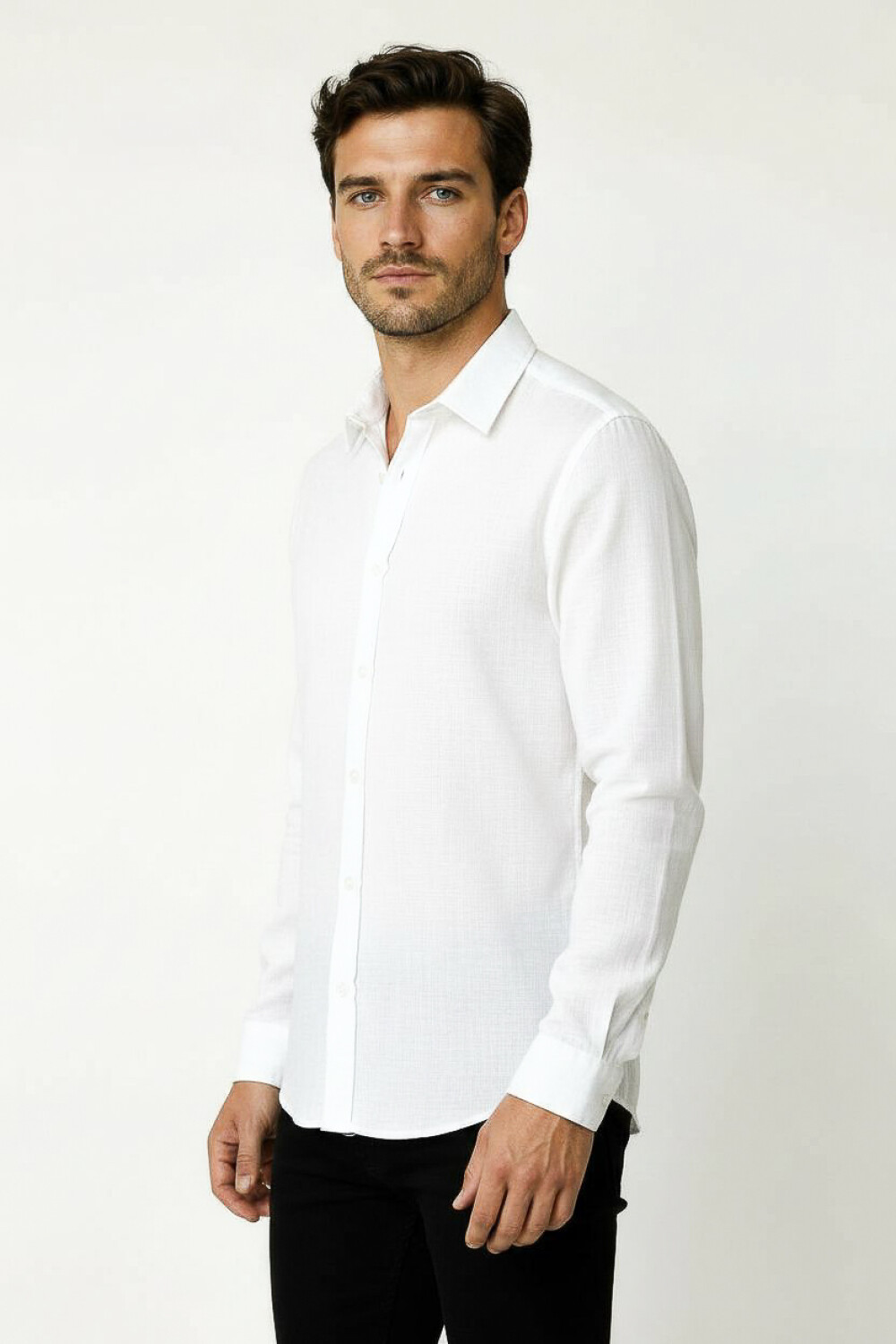 Camisa Mustafa Crudo / Natural