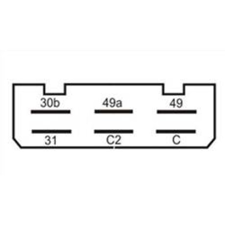 FLASHER - FLASHER 24V 6T M BENZ VOLVO MARCOPOLO 27200172 DNI FLASHER - FLASHER 24V 6T M BENZ VOLVO MARCOPOLO 27200172 DNI