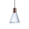COLGANTE OSTENDE BLANCO Y COBRE COLGANTE OSTENDE BLANCO Y COBRE