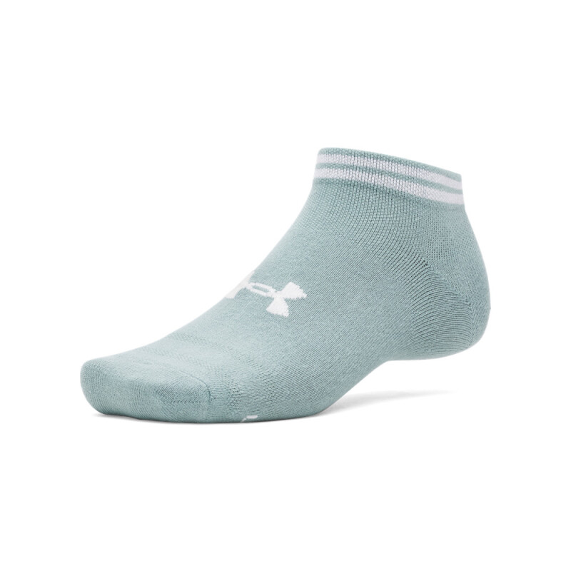 UA Essential Low Cut 3pk-BRN GRN-323