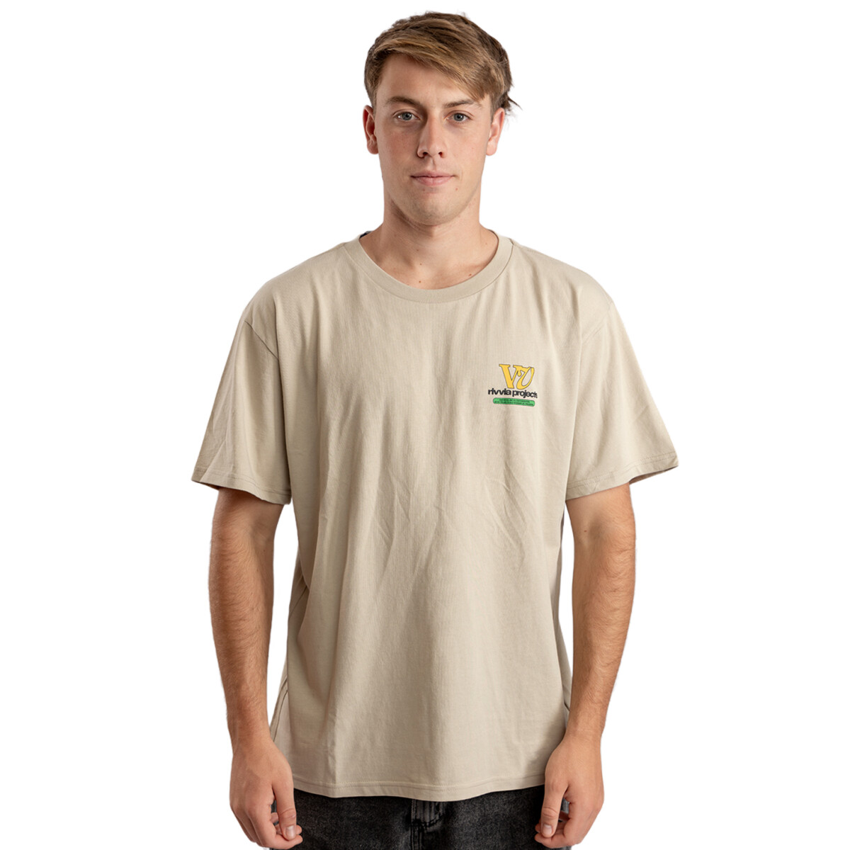 Remera Rivvia Vv Spiral - Beige 