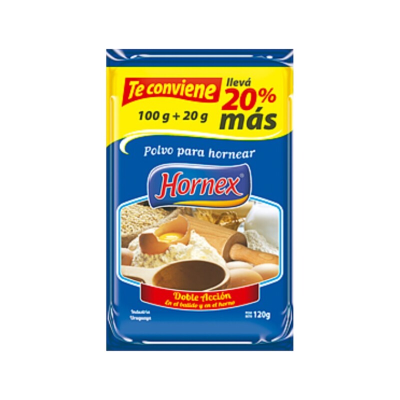 HORNEX POLVO HORNEAR 100G Hornex Polvo Hornear 100g