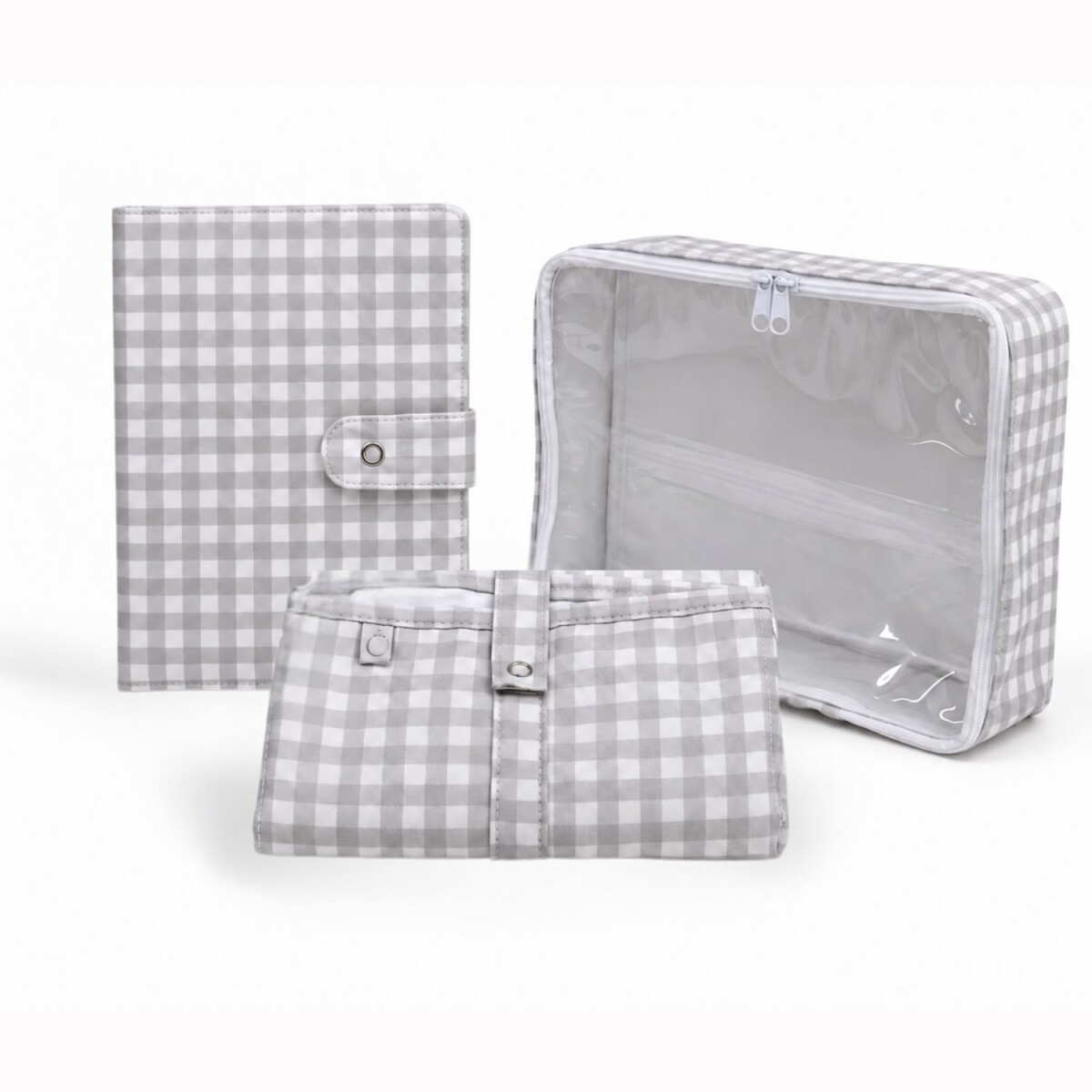 Set Escencial Paseo - Vichy Gris 