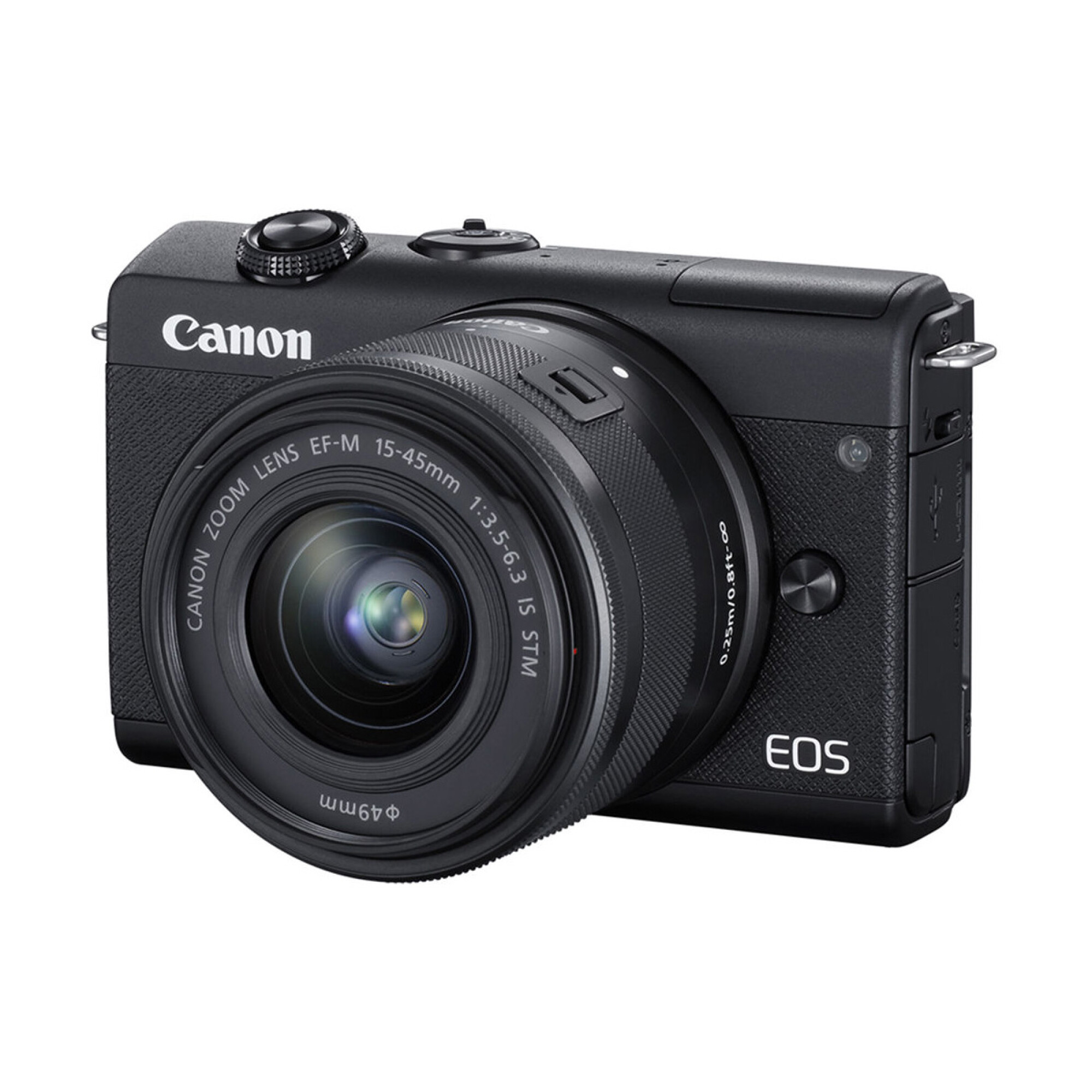 Kit Cámara Digital Compacta Canon EOS M200 + Lente EF-M 15-45MM - Negra —  Cover company