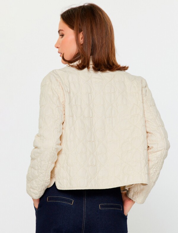 Chaqueta Bordada BEIGE