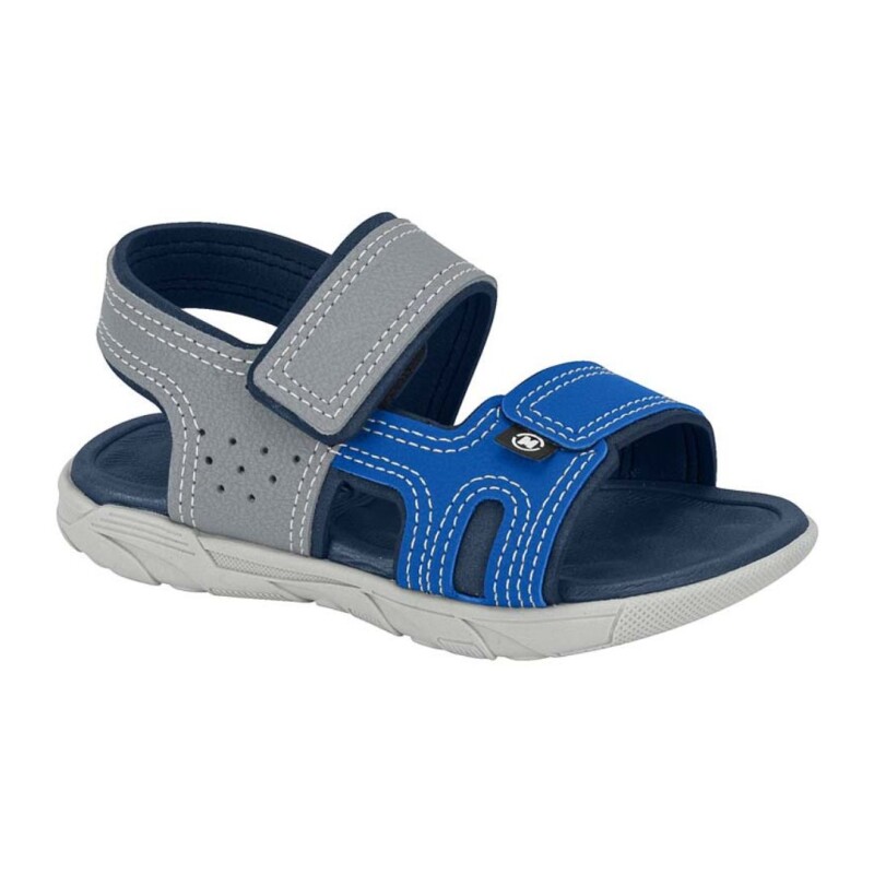 Sandalia Molekinho 19-26 Gris/azul