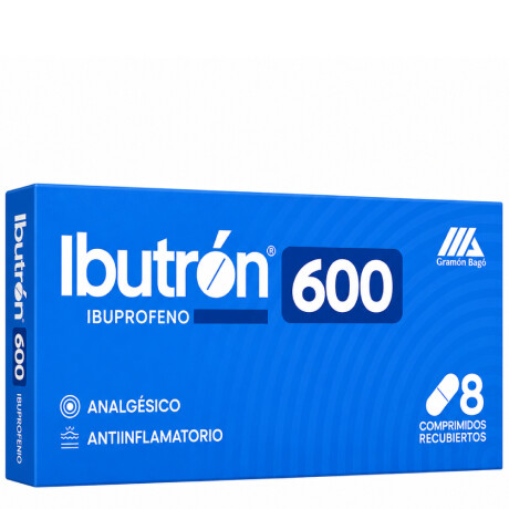 Ibutron 600mg 8 Comprimidos Ibutron 600mg 8 Comprimidos