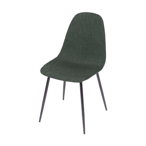 Silla Charla Lino Gris Grafito