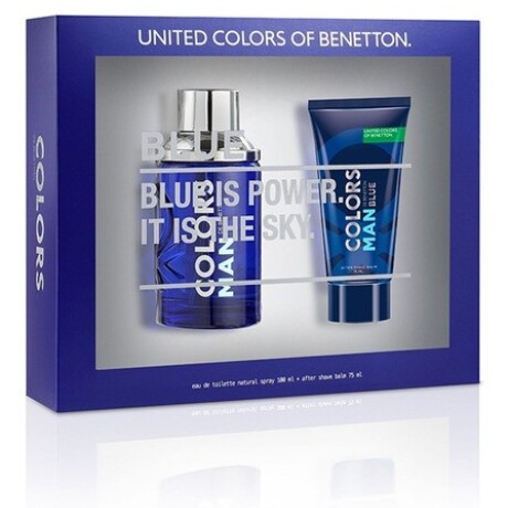 PACK BENETTON BLUE EDT 100Mml + BÁLSAMO PARA DESPUES DE AFEITADO 75ml PACK BENETTON BLUE EDT 100Mml + BÁLSAMO PARA DESPUES DE AFEITADO 75ml