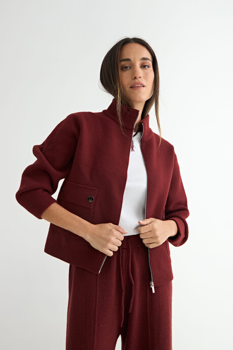 ABRIGO GENTIANA C/CIERRE BORDO