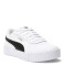 Championes de Mujer Puma Carina 2.0 Wns Blanco - Negro - Plateado