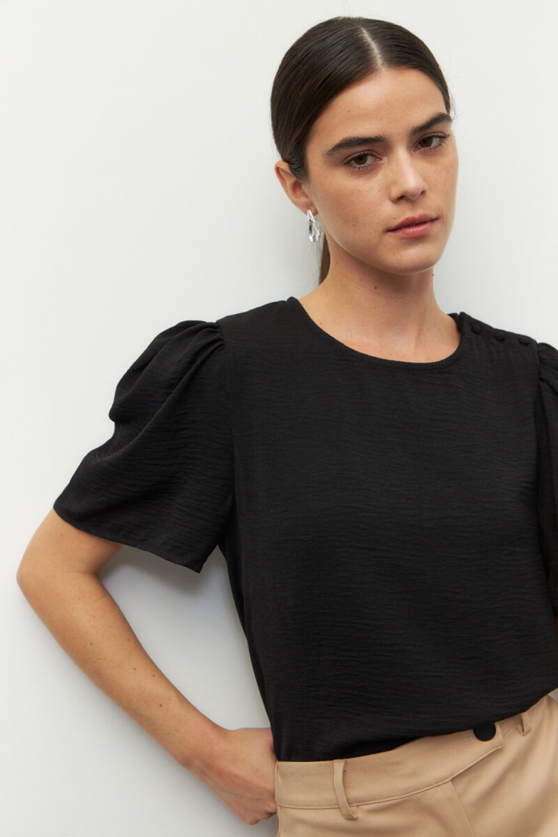 TOP FERRADURA Negro