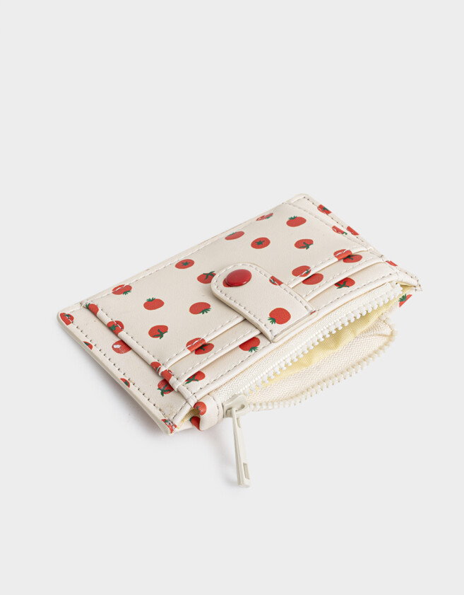 Tarjeteros Tarjetero Estampado - Estampado Flores