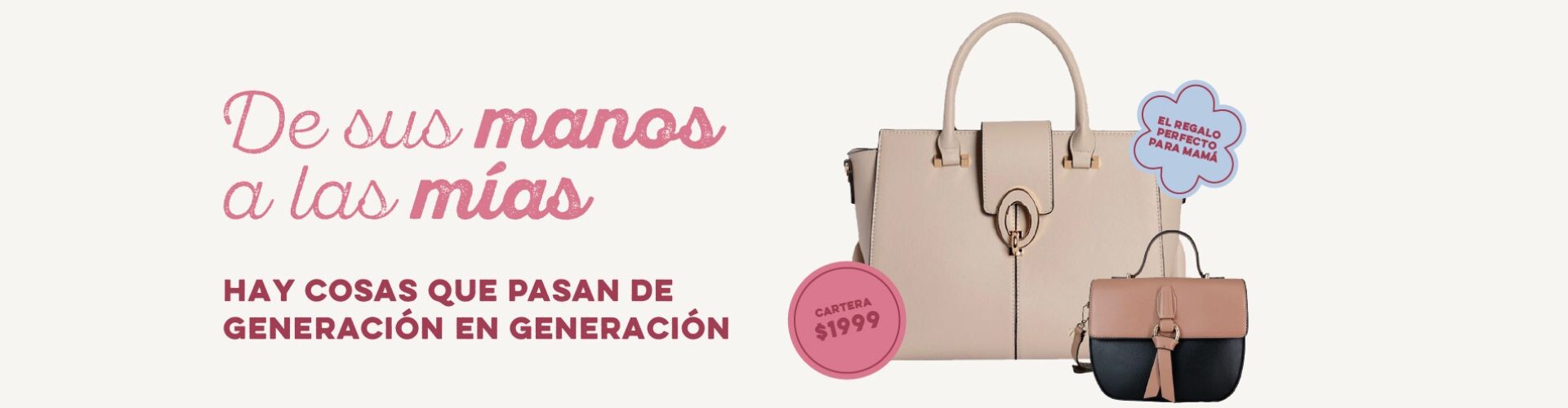 Día de la Madre - Carteras