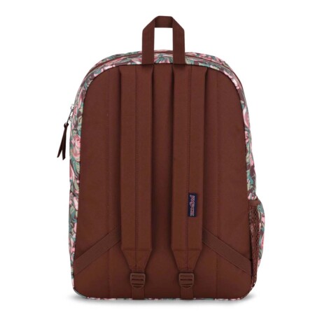 Mochila Escolar Jansport Cross Town Original Unisex Urbana Painterly Mushrooms