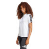 ADIDAS REMERA MUJER W 3S SJ T B Blanco-Negro