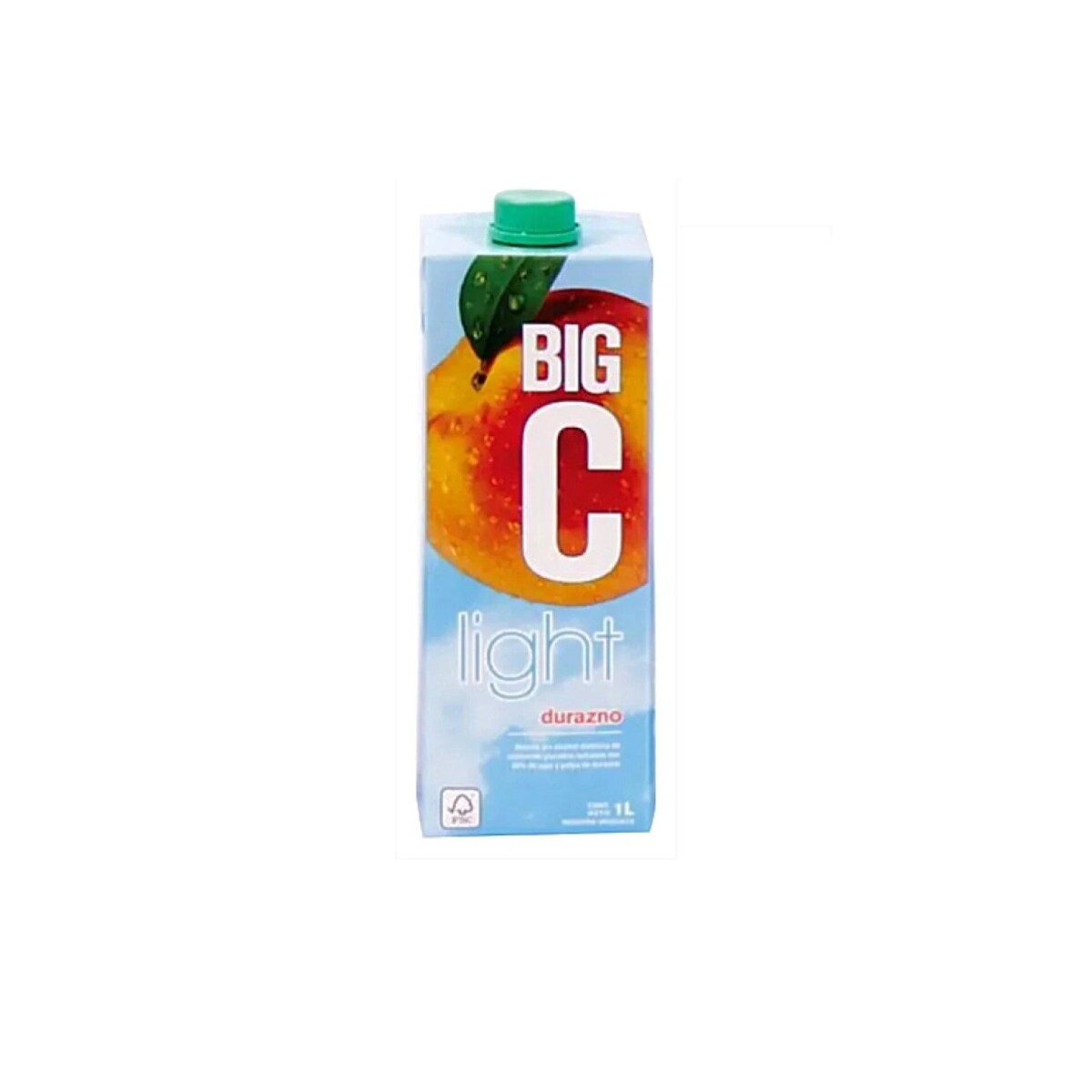 Jugo Big C Sabor Durazno Light 1L 