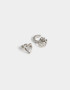 Bijou Cuff Con corazón Set De Cuffs - Plateado