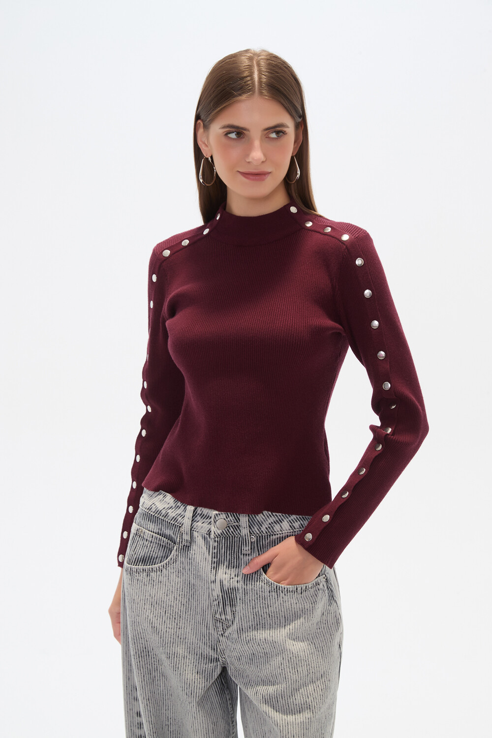 Sweater Caddie Bordeaux