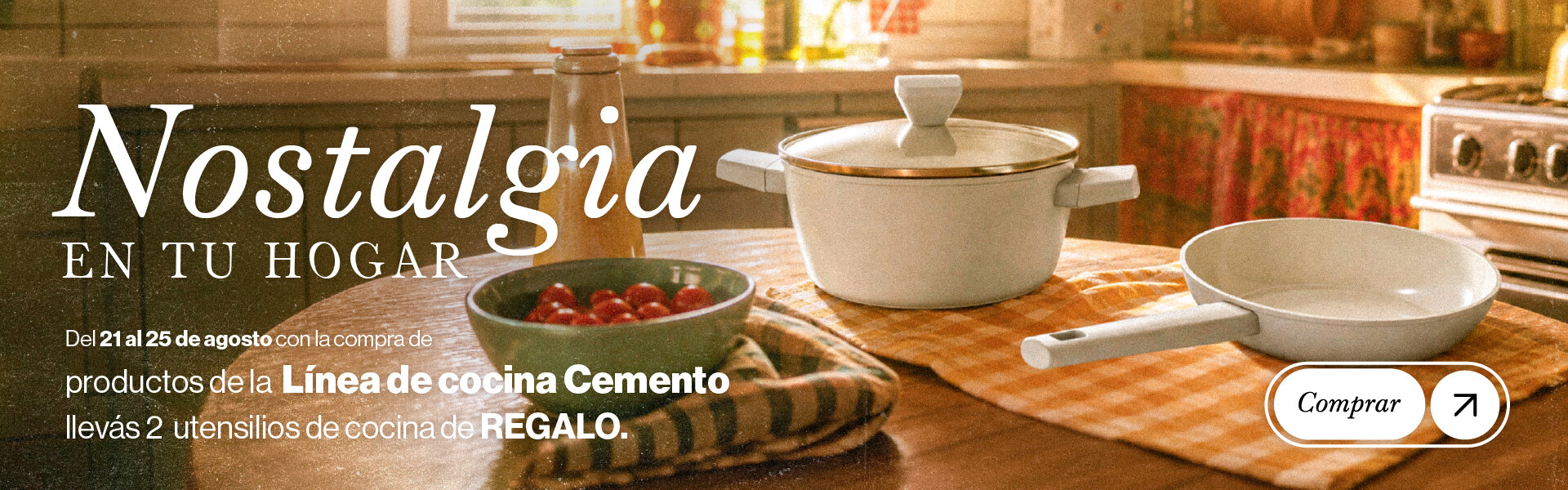 Nostalgia en tu hogar - cocina