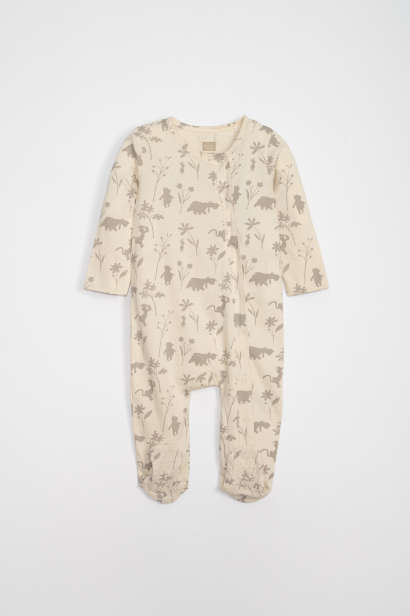 Pack x2 enterito pijama estampado Winnie The Pooh