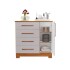 Cómoda Zapatera 1 Puerta 4 Cajones NT5185 Notavel Freijo Trend|Off White Cómoda Zapatera 1 Puerta 4 Cajones NT5185 Notavel Freijo Trend|Off White