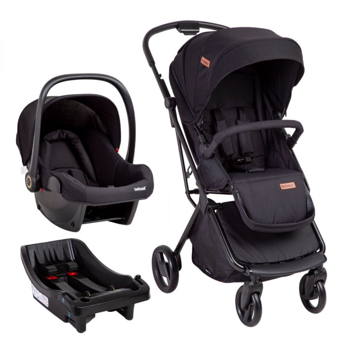 Coche Travel System Swift 360 Premium Bebesit - Negro 