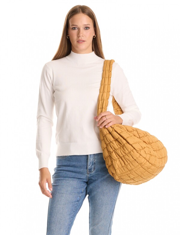 Bolso Capitoneado MOSTAZA