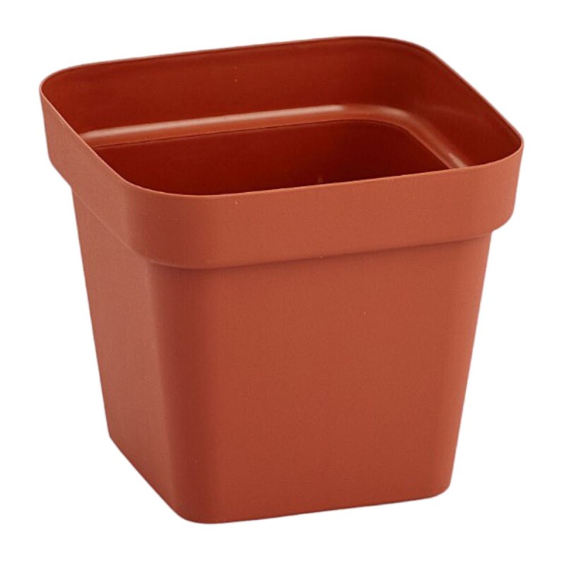 Set x3 Maceta cuadrada 3,8 lts TERRACOTA