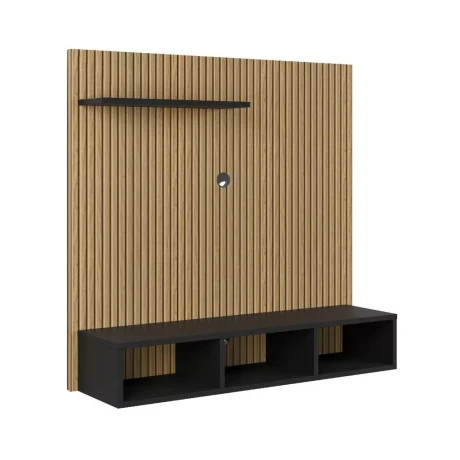 Rack Panel TV Estocolmo Nórdico 32 pulgadas Negro