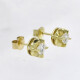 Caravanas En Oro 18K Y Brillantes Caravanas En Oro 18K Y Brillantes