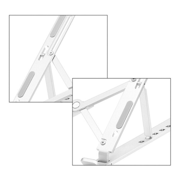 Soporte Plegable Notebook Laptop Ergonomico Calidad Pro Color Variante Negro