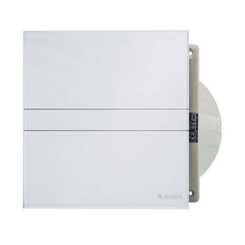 Extractor James De Baño Frente De Vidrio Ej 100vt 100mm Color Blanco Extractor James De Baño Frente De Vidrio Ej 100vt 100mm Color Blanco