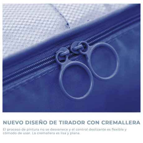 Set X8 Organizador De Viaje Valija Mochila Equipaje Azul