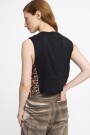 VEST DE LENTEJUELAS CON BOTON Cobre