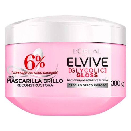 Mascarilla Capilar Elvive Glycolic Gloss 300 g Mascarilla Capilar Elvive Glycolic Gloss 300 g