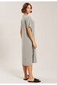 VESTIDO LARGO GRIS - 134