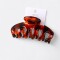 Pinza Para Cabello Grande Roja