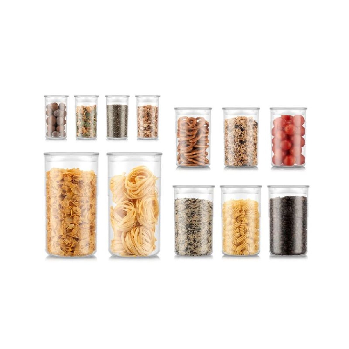 BODUM PRESSO FRASCOS 4 x 0,25 / 3 x 0,6 / 3 x 1L / 2 x 2L - 