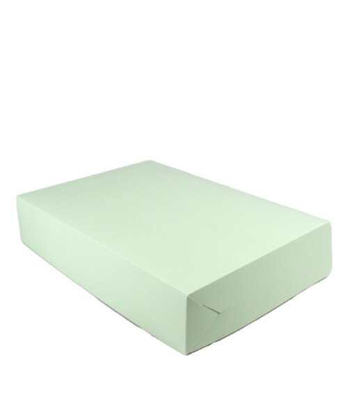 Caja flexi masa 1 kg colores 21x29x6. VERDE AGUA