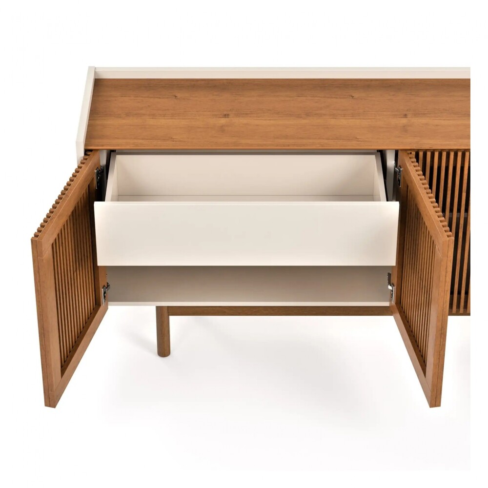 Aparador Buffet Dune Ripiado 1.6 - Linea Manhattan Off White