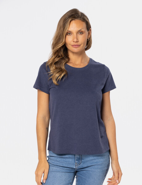 REMERA LISA Azul