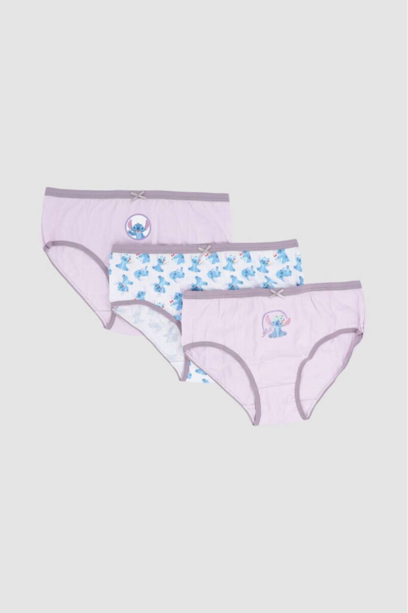 Pack x3 bombachas disney - Lila 