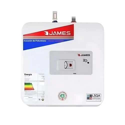 Calefón Termotanque - James 20 Lts Salida Superior Calefón Termotanque - James 20 Lts Salida Superior