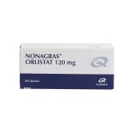 NONAGRAS 120 MG. CJ X 30 CÁPS. única