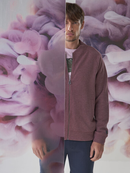 FLEECE AUCKLAND 4.0 BORDO MEL