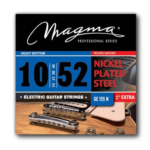 Encordado Guitarra Electrica Magma Nickel .010 GE155N Encordado Guitarra Electrica Magma Nickel .010 GE155N